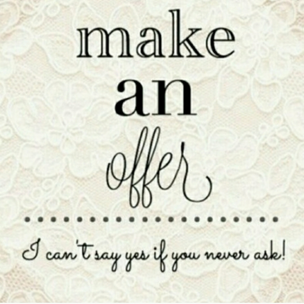 Make an offer 😀